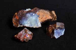 Opaal, boulderopaal ruw